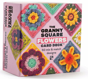The Granny Square Flowers Card Deck (50 Mix and Match Designs) by Claire Montgomerie, 9781800923065