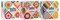 The Granny Square Flowers Card Deck (50 Mix and Match Designs) by Claire Montgomerie, 9781800923065