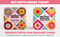 The Granny Square Flowers Card Deck (50 Mix and Match Designs) by Claire Montgomerie, 9781800923065