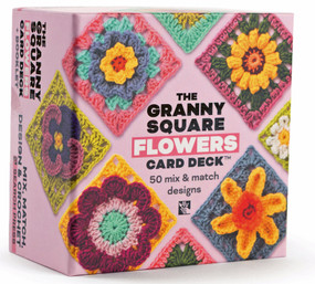 The Granny Square Flowers Card Deck (50 Mix and Match Designs) by Claire Montgomerie, 9781800923065