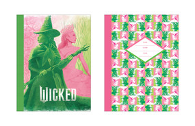 Wicked Pink & Green Composition Notebook Set (Set of 2) by Insight Editions, 9798337400259