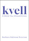 kvell (A Word You Should Know) by Barbara Edelston Peterson, 9798888459362