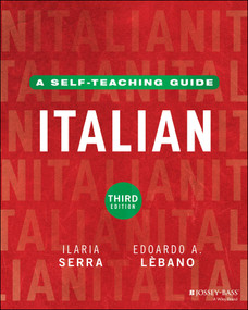 Italian (A Self-Teaching Guide) - 9781394280742 by Ilaria Serra, Edoardo A. Lèbano, 9781394280742