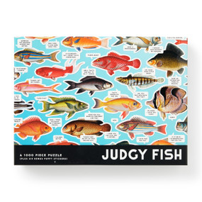 Judgy Fish 1000 Piece Puzzle by Brass Brass Monkey, 9780735377202