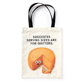 Googly Food Canvas Tote by Brass Monkey, 9780735384347