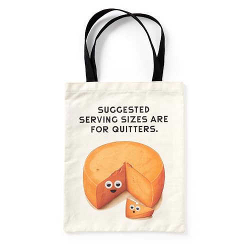 Googly Food Canvas Tote by Brass Monkey, 9780735384347