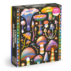Cosmic Mushrooms 1000 Piece Puzzle by Galison, 9780735385528