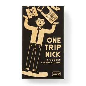One Trip Nick Wooden Balance Game by Brass Brass Monkey, 9780735385788