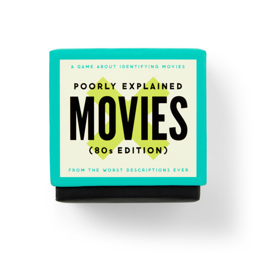 Mini Poorly Explained Movies - 80s Edition by Brass Brass Monkey, 9780735385801