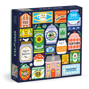 Spot Of Tea 500 Piece Puzzle by Galison, 9780735385993