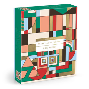 Frank Lloyd Wright December Gifts 1000 Piece Foil Puzzle by Galison, 9780735386143