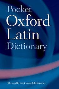 Pocket Oxford Latin Dictionary by , 9780198610052