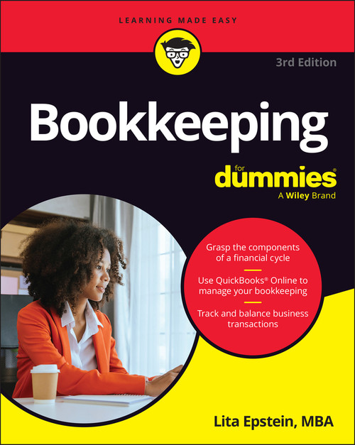 Bookkeeping For Dummies - 9781394349791 by Lita Epstein, 9781394349791