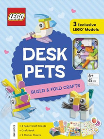 LEGO® Books. Desk Pets (Build & Fold Crafts) by AMEET Sp. z o.o., 9781464233791