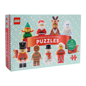 LEGO Countdown to Christmas Puzzles (12 Days of Minifigure Advent Puzzles) by LEGO, 9781797233420