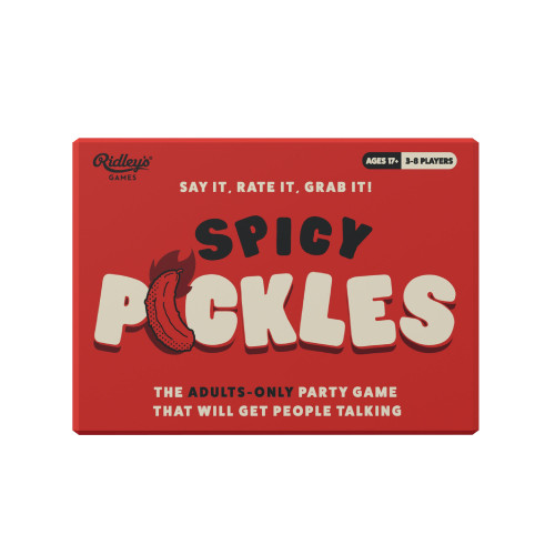 Spicy Pickles (The adults-only party game that will get people talking) by Ridley's Games, 9781797239750