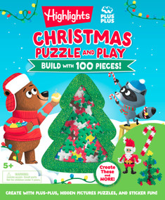 Christmas Puzzle and Play: Build with 100 Pieces! (Holiday Set with Hidden Objects and Plus-Plus Building Blocks for Kids Ages 5 and Up) by Highlights, 9781639623822