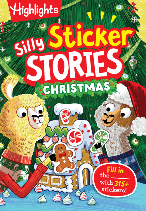 Silly Sticker Stories: Christmas (Fun Christmas Sticker Book for Kids with Hidden Pictures Puzzles, Fill-in Stories and Holiday Activities) by Highlights, 9781639623570