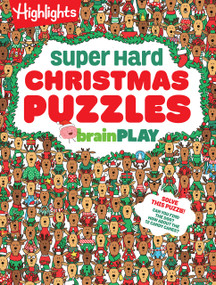 brainPLAY Super Hard Christmas Puzzles by Highlights, 9781639623433