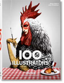 100 Illustrators (Bi-Lingual Edition) by Julius Wiedemann, Steven Heller, 9783836522229