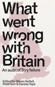 What went wrong with Britain? (An audit of Tory failure) by Steven Kettell, Peter Kerr, Daniela Tepe, 9781526170378