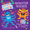 First Fun Sticker Painting: Monster Friends (12 Colorful Scenes to Create) by Edward Miller, 9781641244602