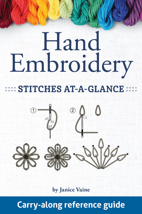 Hand Embroidery Stitches At-A-Glance by Janice Vaine, 9781935726593