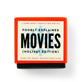 Mini Poorly Explained Movies - Holiday Edition by Brass Brass Monkey, 9780735385818