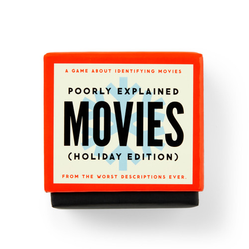 Mini Poorly Explained Movies - Holiday Edition by Brass Brass Monkey, 9780735385818