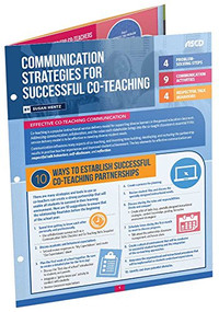 Communication Strategies for Successful Co-Teaching (Quick Reference Guide) by Susan Hentz, 9781416625674