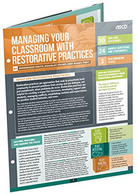 Managing Your Classroom with Restorative Practices (Quick Reference Guide) by Dominique Smith, Douglas Fisher, Nancy Frey, 9781416624950