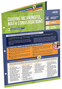Guiding Meaningful Math Conversations (Quick Reference Guide) by Laney Sammons, 9781416624202