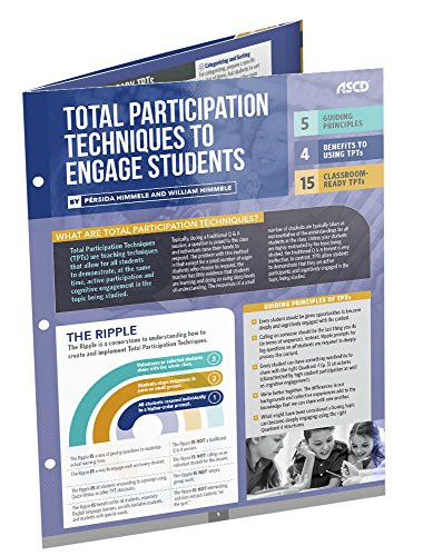 Total Participation Techniques to Engage Students (Quick Reference Guide) by Pérsida Himmele, William Himmele, 9781416623519