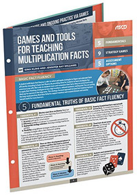 Games and Tools for Teaching Multiplication Facts (Quick Reference Guide) by Gina Kling, Jennifer Bay-Williams, 9781416626398