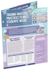 Trauma-Invested Practices to Meet Students' Needs (Quick Reference Guide) by Kristin Van Marter Souers, Pete Hall, 9781416628026
