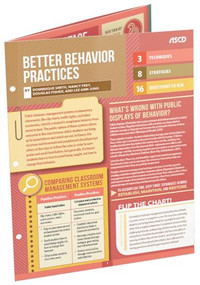 Better Behavior Practices (Quick Reference Guide) by Dominique Smith, Nancy Frey, Douglas Fisher, Lee Ann Jung, 9781416628798