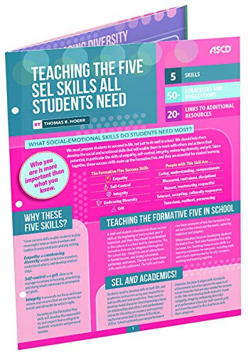 Teaching the Five SEL Skills All Students Need (Quick Reference Guide) by Thomas R. Hoerr, 9781416629733