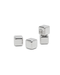 THE RUBY COCKTAIL CHILLERS - SILVER, SET OF 4, HHC111