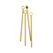 THE OWEN COCKTAIL PICKS - GOLD, SET OF 4, HHC117
