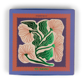 JUMBO BOXED MATCHES - FLORAL, ACC51