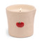 8 OZ BISTRO IMPERFECT WHITE CERAMIC W/ EMBOSSED TOMATO RIGID BOX & WARNING LABEL -HEIRLOOM TOMATO, BIS0801