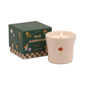 8 OZ BISTRO IMPERFECT WHITE CERAMIC W/ EMBOSSED MUSHROOM RIGID BOX- WILD MUSHROOM, BIS0804