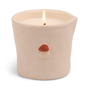8 OZ BISTRO MUSHROOM WHITE CERAMIC - WILD MUSHROOM, BIS0804