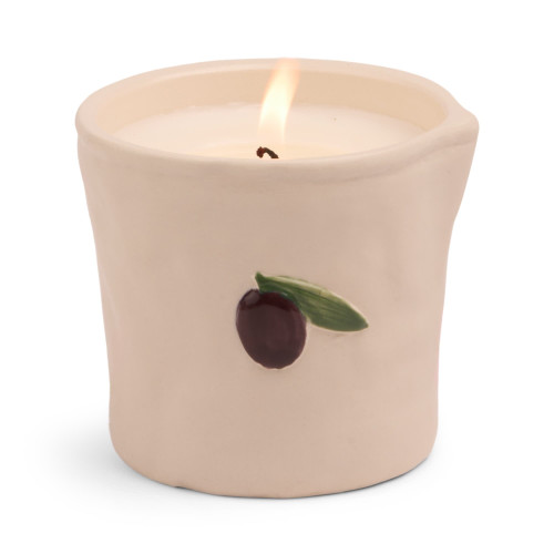 8 OZ BISTRO OLIVE WHITE CERAMIC - FIG & OLIVE, BIS0806