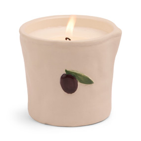 8 OZ BISTRO OLIVE WHITE CERAMIC - FIG & OLIVE, BIS0806