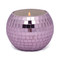 MAGIQUE 10 OZ LAVENDER DISCO BALL CANDLE WITH LID - LAVENDER FERN, MA1004