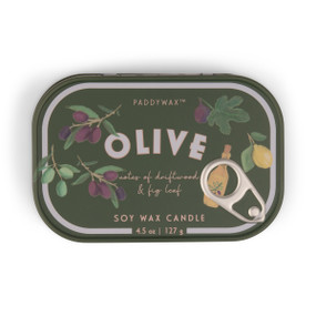 BISTRO 4.5 OZ PRINTED TIN -FIG & OLIVE, BIS0406
