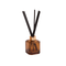 BOTANICA 2.8FLOZ AMBER GLASS DIFFUSER - LEATHER & SMOKE, BOTFD005