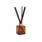 BOTANICA 2.8FLOZ AMBER GLASS DIFFUSER - LEATHER & SMOKE, BOTFD005