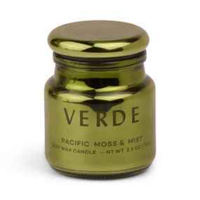 CHROMA2.5 OZ GREEN METALLIC ETCHED GLASS W/ LID - VERDE, CHR0205